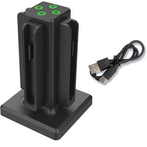 Charging Dock for Nintendo Switch 2 Controller, Joy Con 4-in-1 Charger Dock